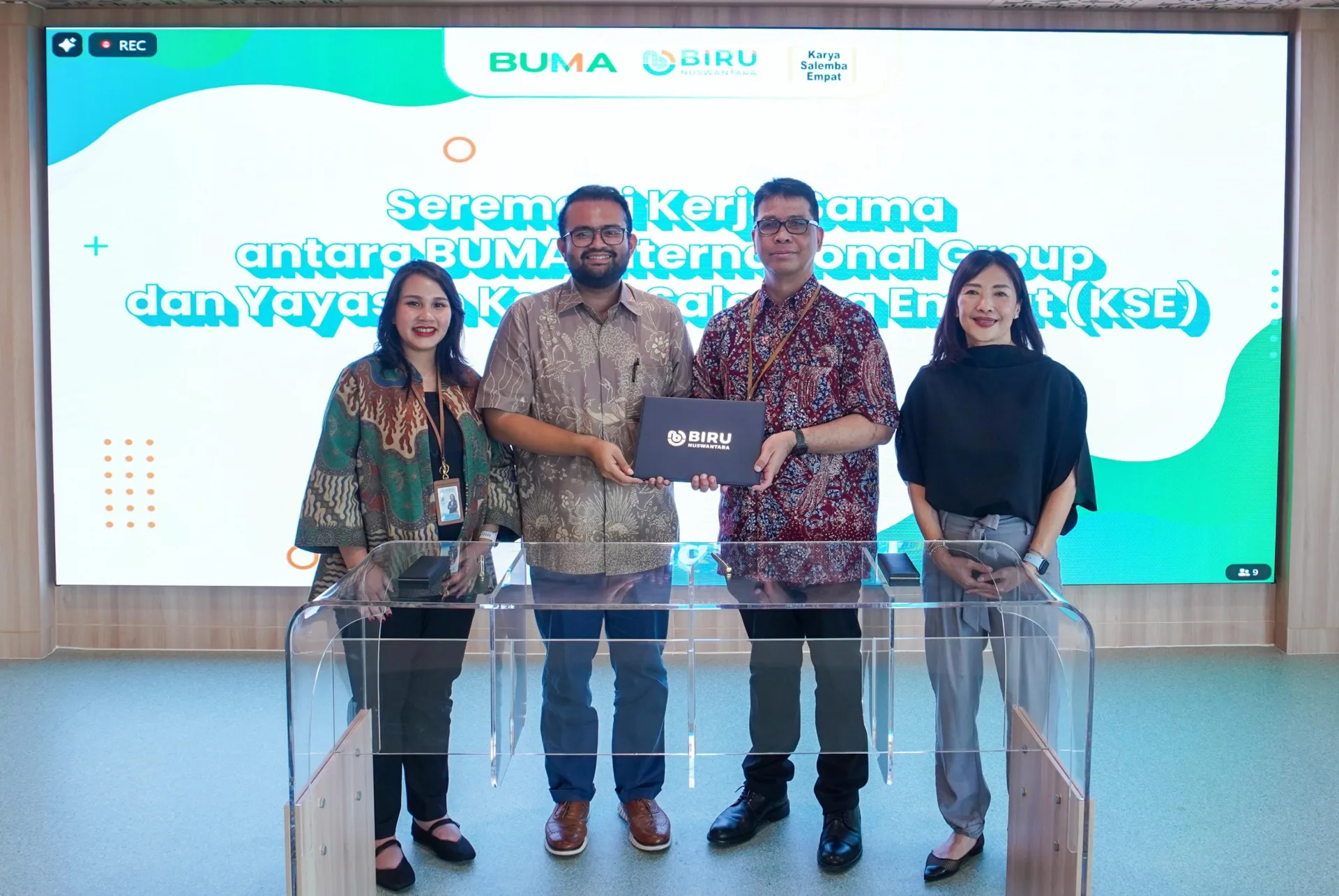 BUMA International Group Bermitra dengan Yayasan Karya Salemba Empat untuk Kembangkan Generasi Muda Indonesia