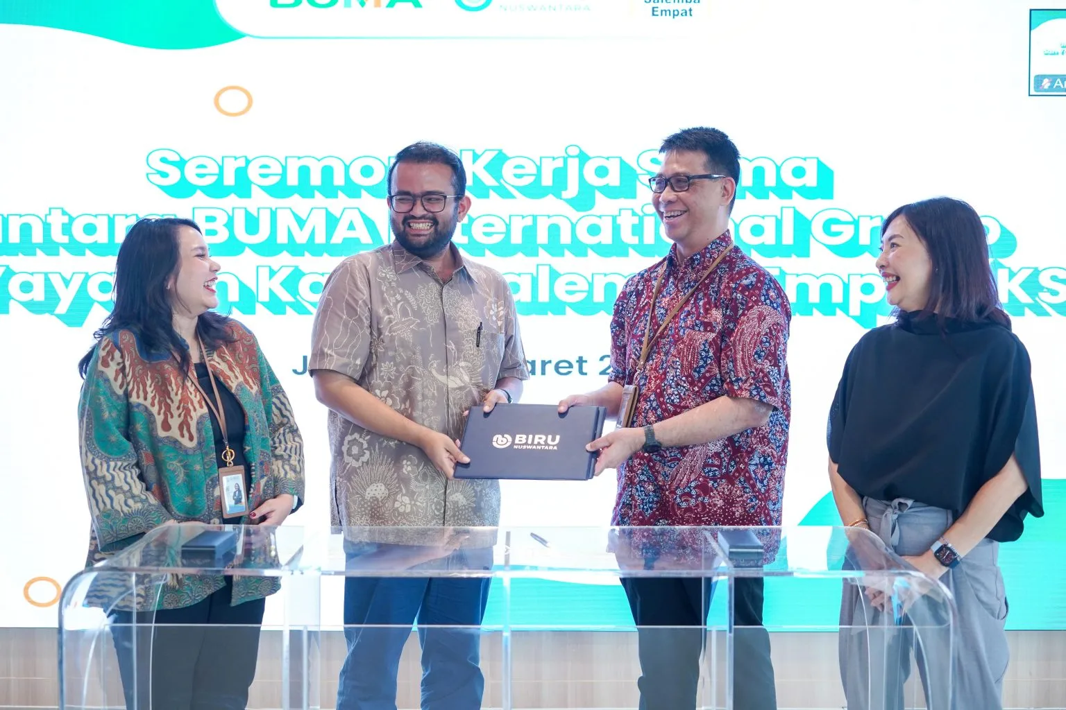 BUMA International Gandeng Yayasan Karya Salemba Empat Kembangkan Generasi Muda Indonesia